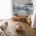 thumbnail image 7 of MountFTV Full Motion  Long Arm TV Wall Mount for 26-65 inch TVs, Holds up to 88 lbs,Corner Articulating TV Mount Bracket with 19.17 inch Extension,Max 400x400mm, 7 of 7