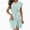 Green, variant on Women's Terry Home Cloth Bathrobes Cap Sleeve Belted Spa Sauna Hotel Nightgowns Absorbent Quick Dry Robes with Pockets Purple Free Size