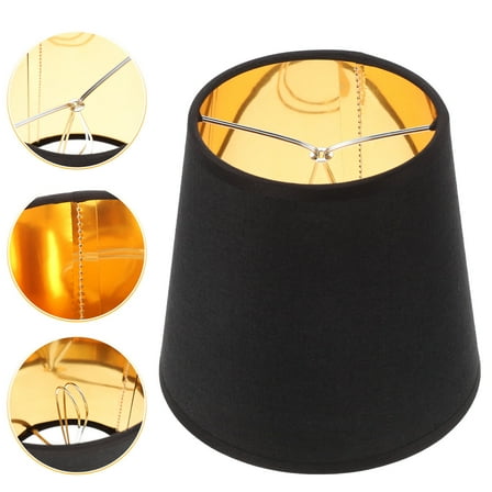 Topbathy Lamp Shades Table Lamp Cover Clip On Light Bulb Small Replacement Shades for Chandelier Floor and Desk Lamps 2pcs