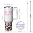 thumbnail image 2 of Gift Boxed 40oz Nurse Tumbler, Premium Stainless Steel Cup Presented in Elegant Packaging, Ready for Giving, The Easiest Nurse Gift Decision You'll Make, 2 of 5