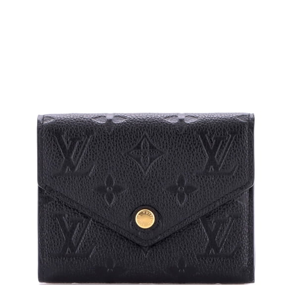 Pre-Owned Victorine Wallet Monogram Empreinte Leather By Rebag
