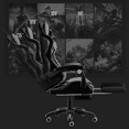 thumbnail image 3 of Ergonomic High Back Gaming Chair with Lumbar Support and Footrest - Racing Style PU Leather Office Chair for Adults and Teens, 3 of 10