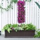 thumbnail image 5 of Planta colgante de pared de imitación violeta, ideal para bodas, decoración del hogar y decoración moderna. Envuelta en plástico. Perfecta para fiestas.,Wsvlmg, 5 of 8