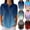 #05 Blue, variant on Women's Loose Polo Shirt Collared Waffle Knit Tops Short Sleeve Button Placket Soft Breathable Lightweight Versatile Tee, #02 Khaki, L