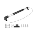 thumbnail image 2 of davian RV Screen Door Handle Universal Adjustable Aluminum Grab Bar Automatic Closing Device Built in Spring Secure Entry Suitable for Tr Silver, 2 of 8
