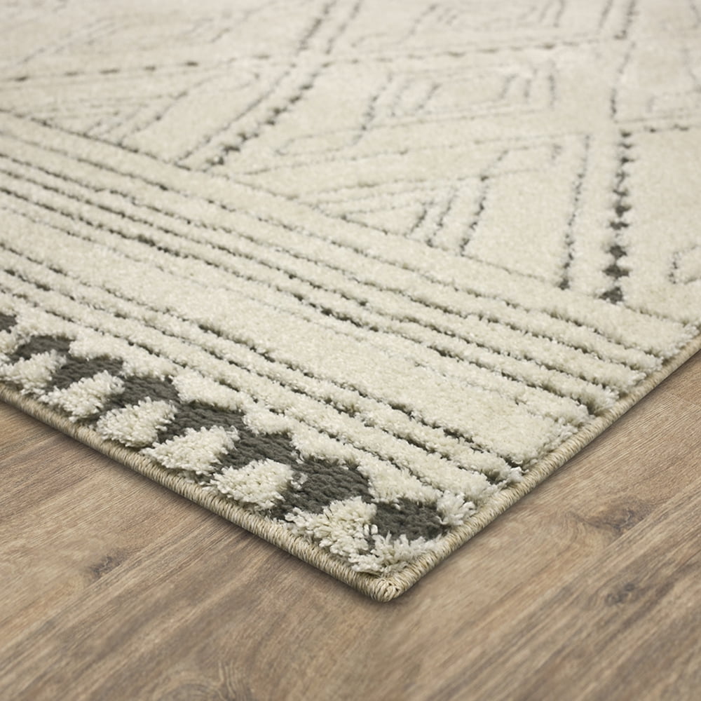 Mohawk Home Vado Geometric Woven Indoor Area Rug, Cream, 8' x 10'
