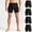 Blue, variant on Mens Boxer Briefs Long Leg Side Pocket Breathable Stretch Fitness Gym Underwear
