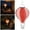 A, variant on 15.75 Inch Hot Air Balloon Solar Hanging Lantern, IP65 Waterproof Outdoor Warm White Flame Light, Colorful Fabric Decorative Pendant Light for Garden Patio Balcony Campsite