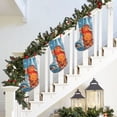 thumbnail image 5 of KLL Refreshing Citrus Splash for 18" Christmas Stocking Snowman Xmas Stocking Holiday Christmas Decoration Gifts for Family Kids, 5 of 8