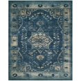 thumbnail image 3 of Safavieh Evoke 4' X 6' Power Loomed Rug in Navy and Gold, 3 of 3