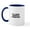 White/Navy Inside, variant on CafePress - I'm A Panda Trapped In A Huma Mug - 11 oz Ceramic Mug - Novelty Coffee Tea Cup