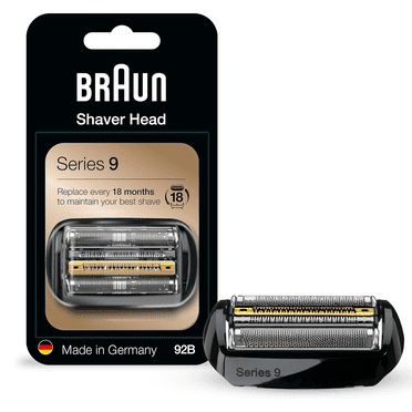 92B – Replacement and Replacement for Electric Shaver Compatible with Series 9 Shaving Machines, Black