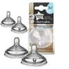 Tommee Tippee Closer to Nature, Baby Bottle, Medium Flow 3+ Months, 2 Count (pack of 2)