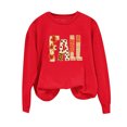 thumbnail image 6 of Brqkzdu Women Thanksgiving Sweatshirts Crewneck Maple Leaf Graphic Sweatshirt Long Sleeve Loose Casual Oversized Sweatshirt, 6 of 6