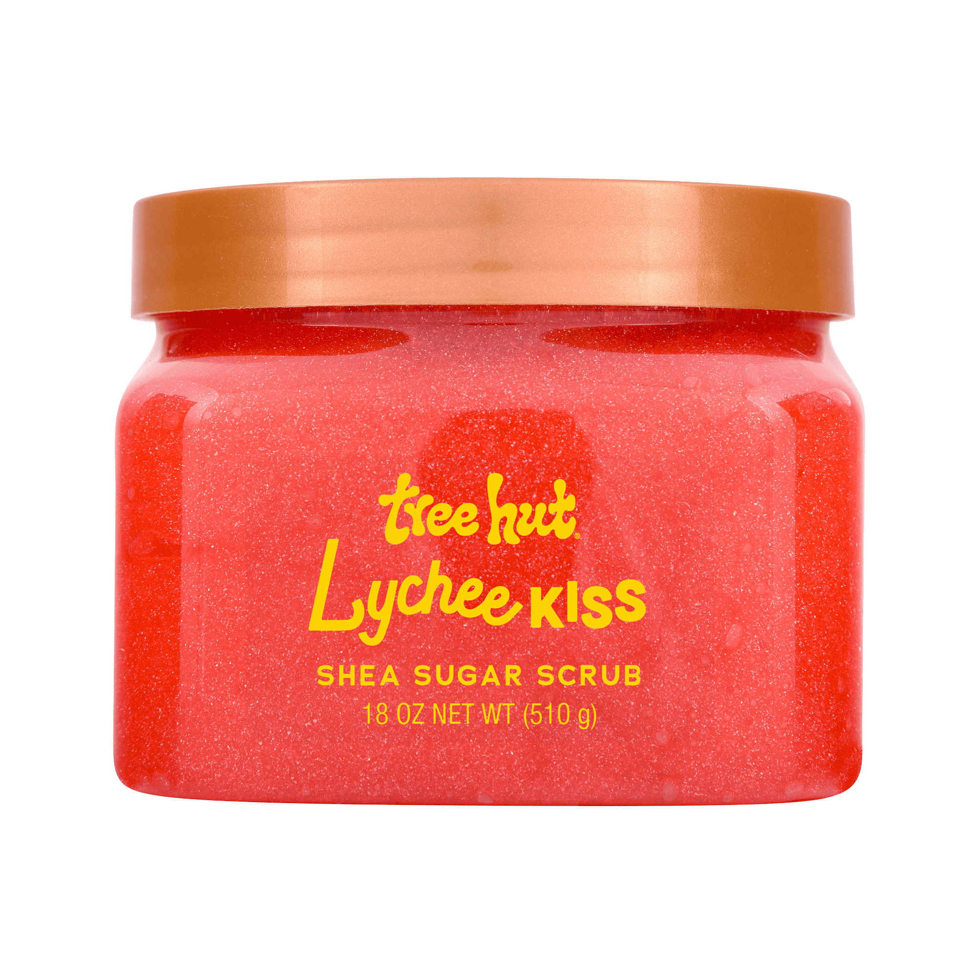 Tree Hut Lychee Kiss Shea Butter Sugar Body Scrub, 18 oz
