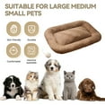 thumbnail image 2 of Fuebueo Dog Crate Pad Dog Bed Mat Blanket for Medium Dogs Washable Crate Mat for Dog Cages Kennel Pad Soft Flat Pet Cat Cushion Faux Fur Anti Slip, 2 of 6