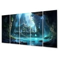 thumbnail image 2 of Designart "Hidden Castle Secrets of History" Castles Metal Art Print Set, 2 of 5