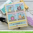 thumbnail image 4 of Lawn Fawn Stamp Set Bundle - Summer Friends Stamp Set Photopolymer Clear Stamps with Coordinating Custom Craft Die Cuts - with Trebbies Detail Sticks, 4 of 6