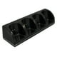 thumbnail image 2 of Soporte de carga,4Pcs 2800mAh Celdas recargables y base de carga para celular Wii para accesorio de TOMSHOO Negro/4 en 1, 2 of 5
