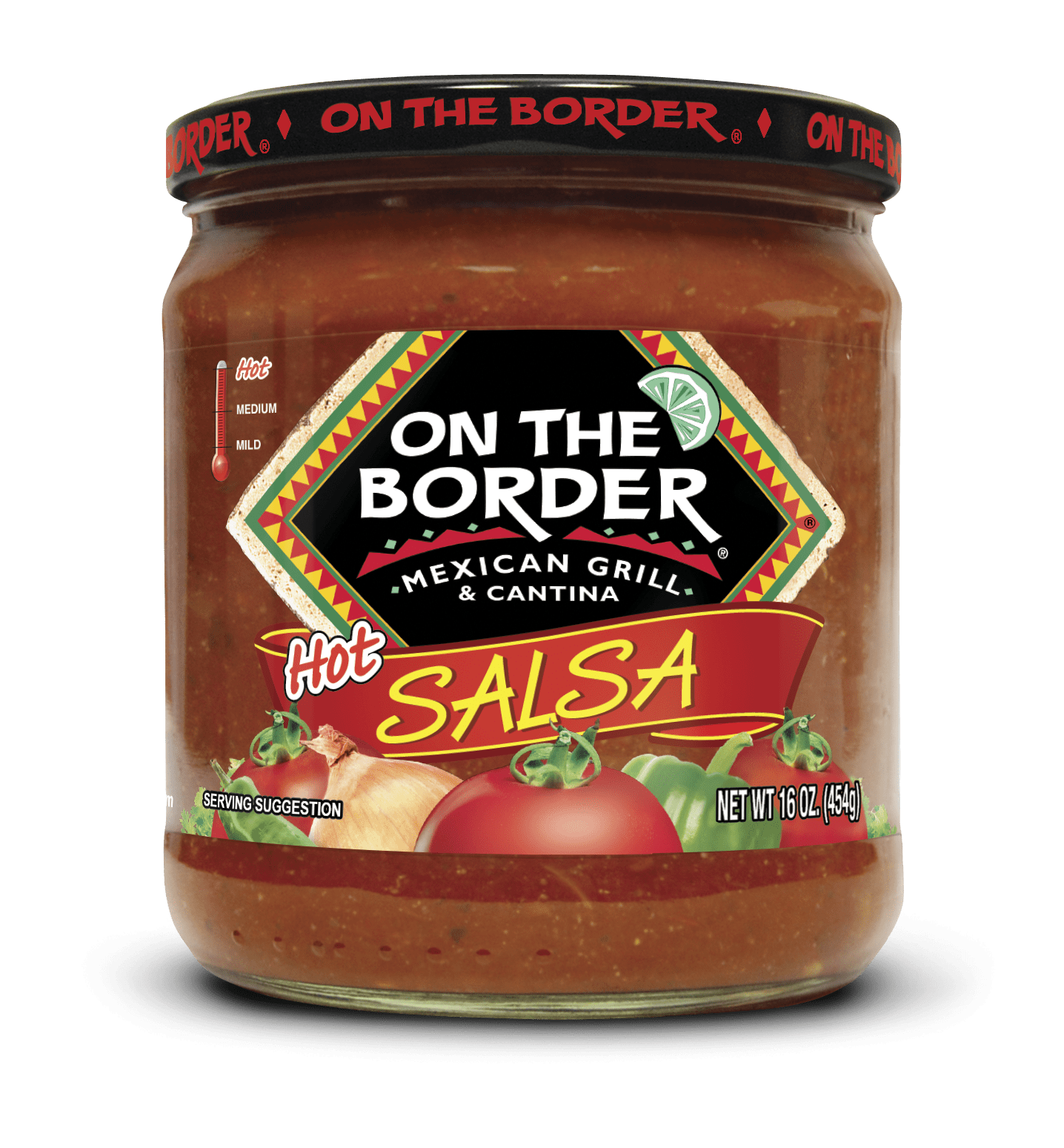 On The Border Original Hot Salsa, 16 Oz - Walmart.com - Walmart.com