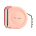 thumbnail image 1 of OUSITAID Pet Towing Rope Dog Automatic Retractable 5m Traction Belt for Pets  Pink, 1 of 6