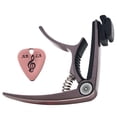 thumbnail image 1 of Esquirla Guitar Capo with Pick Holder & Plectrum for Acoustic Electric Guitars, 1 of 8