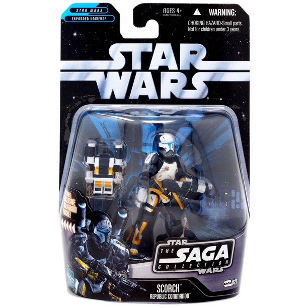Star Wars 2006 Saga Collection Scorch Action Figure (Republic Commando ...