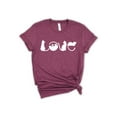 thumbnail image 4 of Valentine's Day T-Shirt, Cat Love T-Shirt, Cats Valentine T-Shirt, Valentine's Day Shirts For Mom, Unisex T-Shirt, 4 of 6