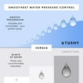 thumbnail image 3 of TUSHY Spa Self-Cleaning Warm Water Bidet Attachment, Adjustable Nozzle Angle, Pressure Control, Easy DIY Home Install, Requires Sink Access for Temperature Control, White/Bamboo, 3 of 12