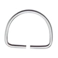 thumbnail image 2 of Hebilla metálica en forma de D para cinturones de tela, accesorios, repuesto, anillo conector para L, 2 of 9