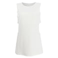 thumbnail image 1 of Fahion cuello redondo sin mangas ahueca hacia fuera la camiseta sin mangas de corte para mujer Baoblaze  Blusa para mujer, 1 of 8