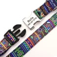 thumbnail image 3 of Didog Personalized Nylon Pet Dog Collar Engraved ID Name Adjustable Small Medium Large, 3 of 12