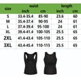 thumbnail image 4 of Men Waist Vest Zipper Compression Tank Top Tummy Control Body Shaper Slim Shapewear for Workout Fitness S, 4 of 5