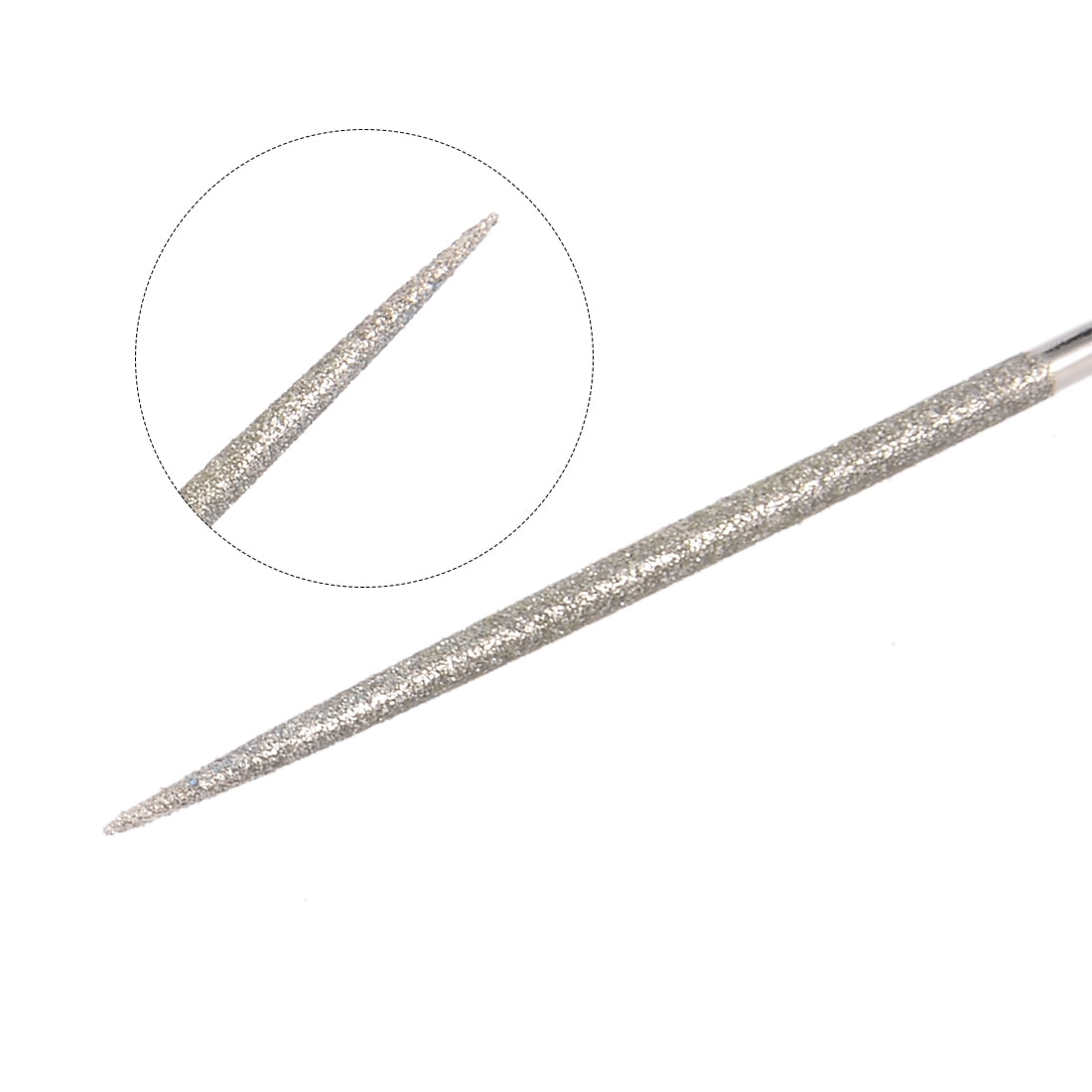 100mm Length Diamond Coated Needle File Set 10 in 1 for Metal Glass