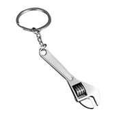 sailomarn Claw Hammer Simulation Tools Key Chain Mini Wrench Spanner Keychain Jewelry Valentine's Day Gift Key Ring