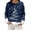 Dark Blue, variant on Cozy Holiday Charm Printed Crewneck Pullover For Casual Knit Sweater With Seasonal Graphic