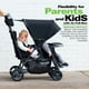 thumbnail image 5 of Joovy Caboose Too Ultralight Graphite Stand-On Double Stroller with Universal Car Seat Adapter, 3-Way Reclining Seats, Option to Use Rear Seat, Bench Seat, or Standing Platform, 5 of 5