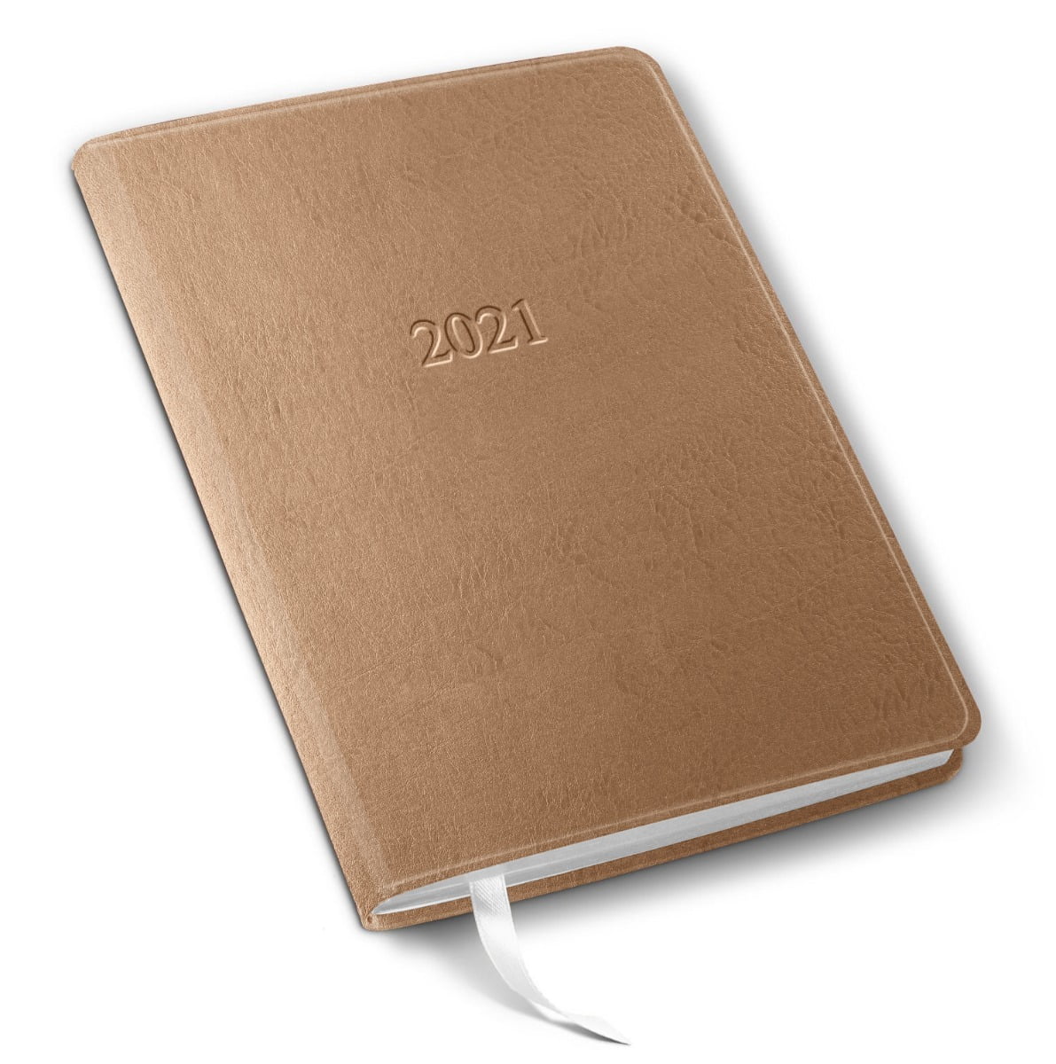 Leather 2021 Desk Weekly Planner by Gallery Leather, 8" x 5.50", 192