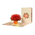 thumbnail image 6 of Poinsettias Plant Pop Up Card, 6 of 9