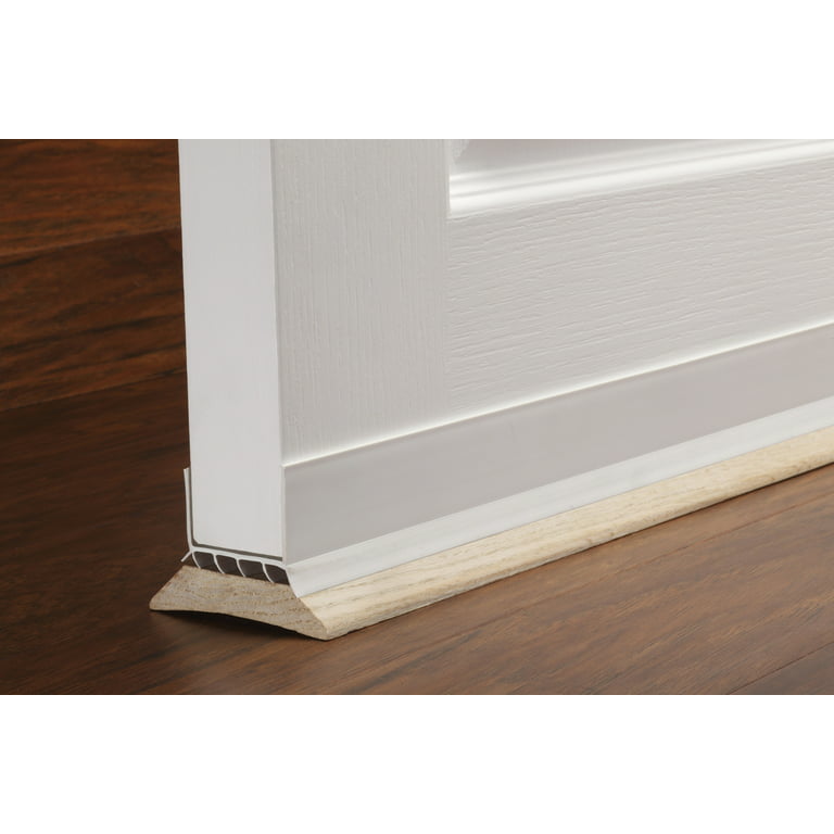M-D Building Products 43336 White Cinch® Vinyl Slide-On Under Door Seal 36  in. x 2.375 in.