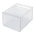 thumbnail image 1 of Closet Drawer Organizer Mesh Separation Box for Clothes Storage, Washable Wardrobe Organizer with Compartments for Jeans, Foldable Clothes Storage Box for Bedroom Drawer Organization, 1 of 9