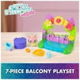 thumbnail image 2 of Gabby's Dollhouse: The Movie, Queen Kitty Fairy's Garden Balcony, with Figure & Accessories, 2 of 9