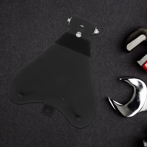 HEMOTON Motorcycle Seat Cushion Fixing Plate 28.50X26.00X3.50CM Black