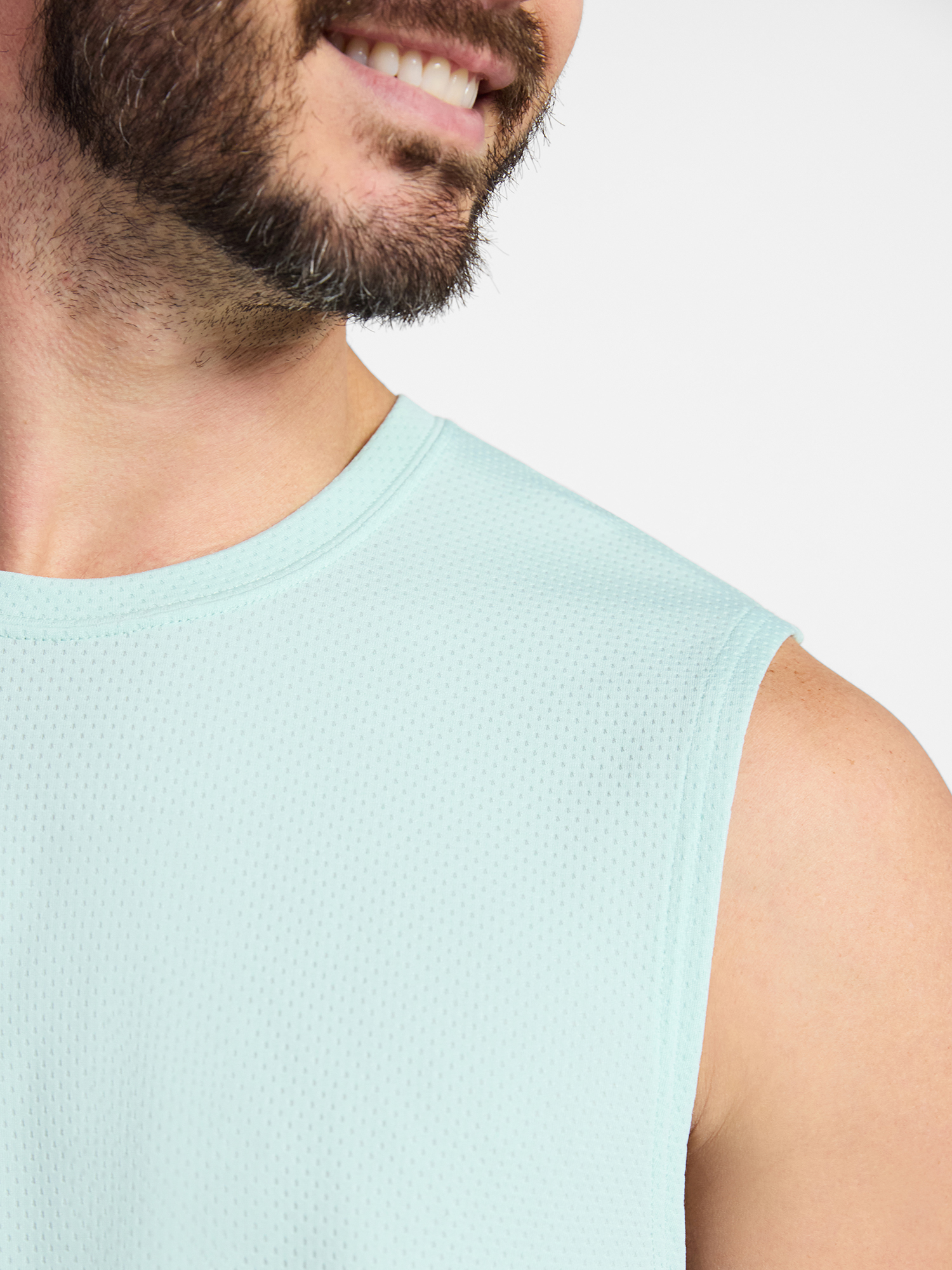 Athletic Works Men’s Sleeveless Mesh Muscle Tee, Sizes XS-5XL