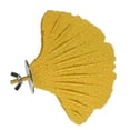 thumbnail image 3 of Almencla Perroquet Feuille de Ginkgo Perchoir Perroquet Debout pour Cockatiels Perruches Conures Jaune, 3 of 8