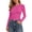 L-372 Hot Pink, variant on Black Going Out Bodysuit for Women Long Sleeve Faux Silk Tight Triangle Lower Belly Fat Plain Overalls Waist Trainer Bodysuit Catsuit Ladies 2026 Clothing Trendy XS