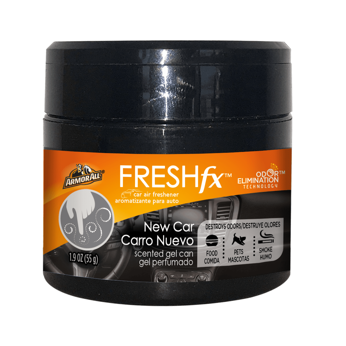 Armor All® FRESHfx™ Car Air Freshener Scented Gel Can New Car (1.9