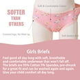thumbnail image 3 of Yintry Toddler Girl SuperSoft Cotton Brief Unferwear,12 pack, Size 2-14, 3 of 6