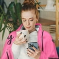 thumbnail image 3 of LHSHID Wedding Gifts for Couples Wife Anniversary Blanket Flannel Soft and Comfortable Anti static Bed Sofa Blanket 40x50in, 3 of 6