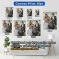 thumbnail image 2 of 12x12 inch Custom Canvas Prints Photo Personalized with Your Image Family Collage Wall Art Wrapped Framed Pictures Room Decor, 2 of 11
